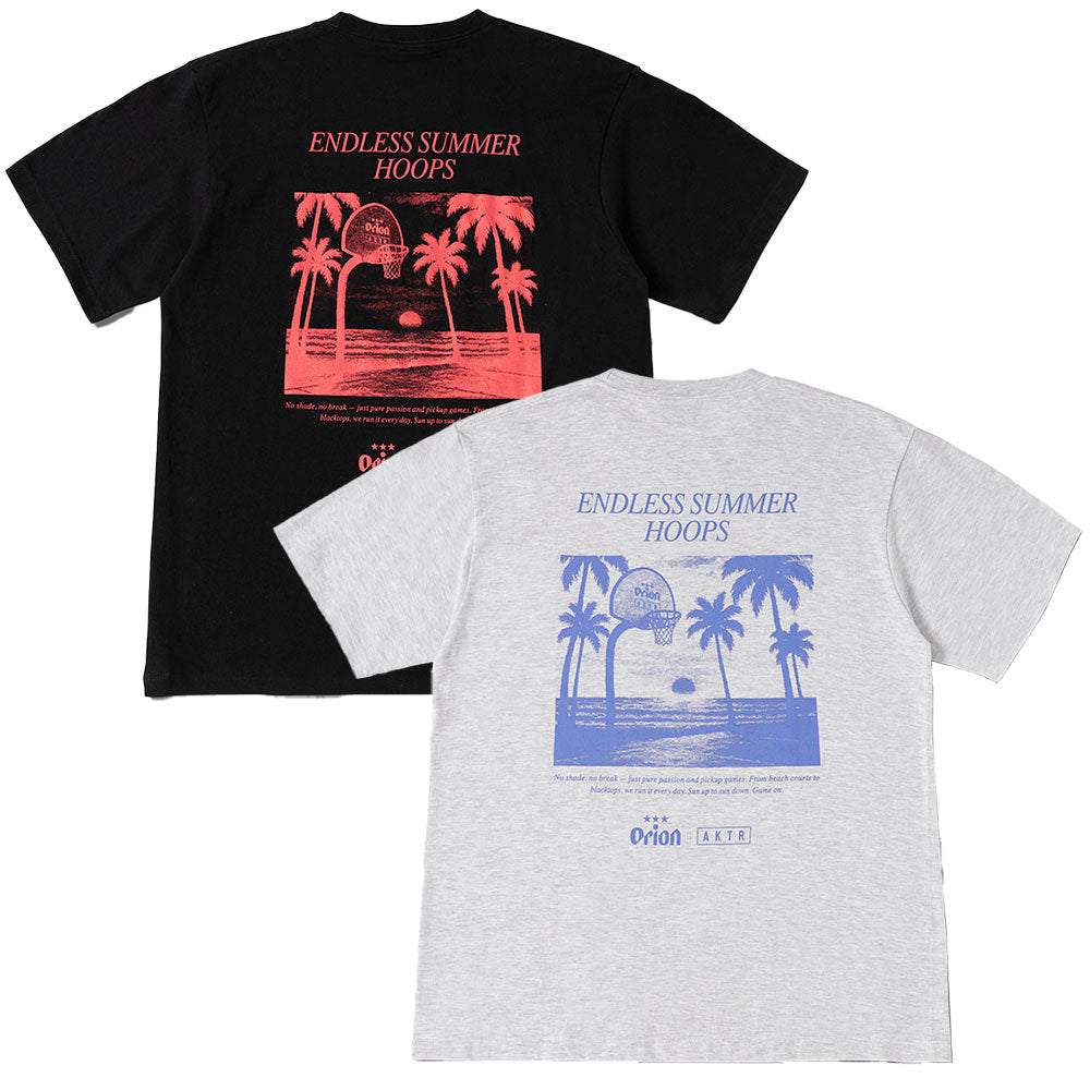 【ORION×AKTR】S/S COTTON TEE (BLACK)