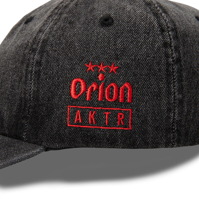 【ORION×AKTR】 DENIM CAP (BLACK)