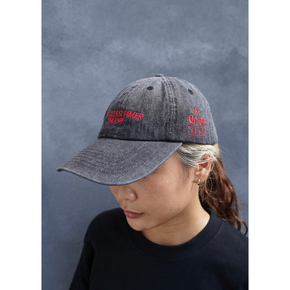 【ORION×AKTR】 DENIM CAP (BLACK)
