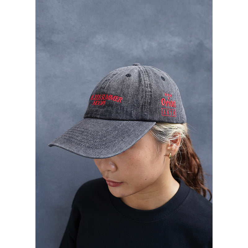 【ORION×AKTR】 DENIM CAP (BLACK)