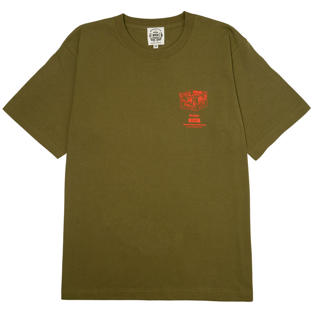 Beer Case Tee 【ORION ×Big Knot】（カラー：シティグリーン）