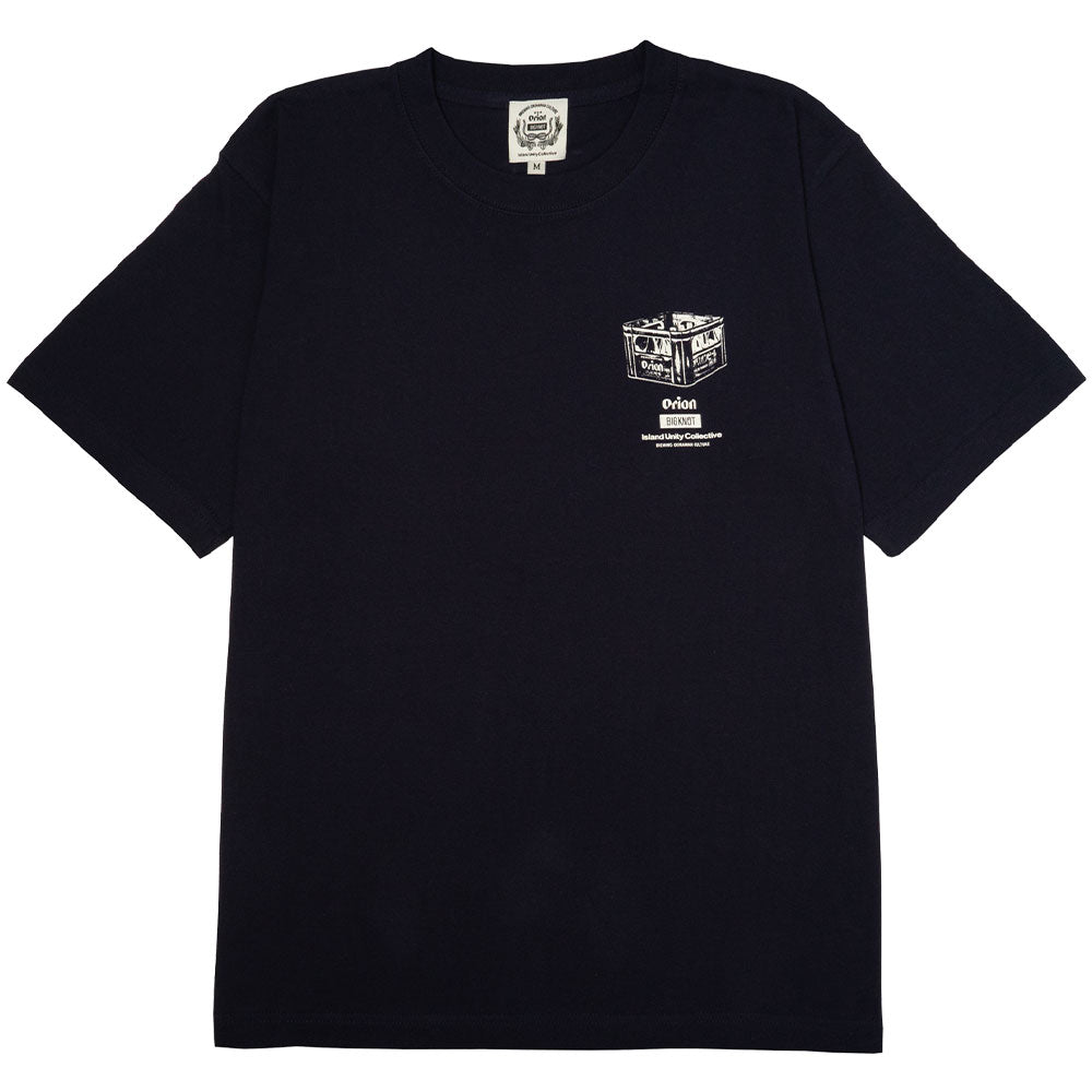 Beer Case Tee 【ORION ×Big Knot】（カラー：ネイビー）