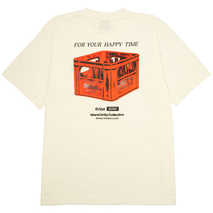 Beer Case Tee 【ORION ×Big Knot】（カラー：バニラホワイト）