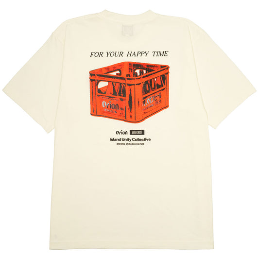 Beer Case Tee 【ORION ×Big Knot】（カラー：バニラホワイト）