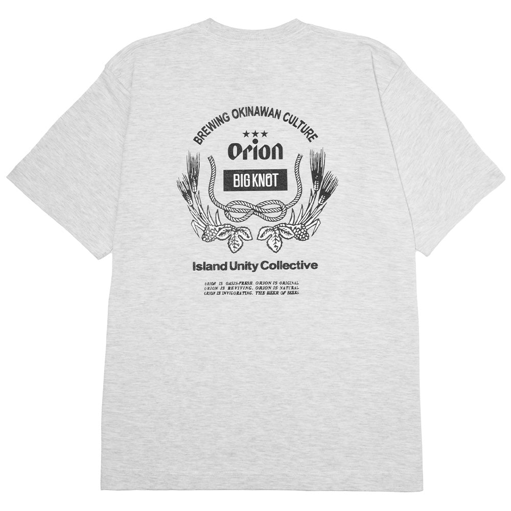 Emblem Tee 【ORION ×Big Knot】（カラー：アッシュグレー）