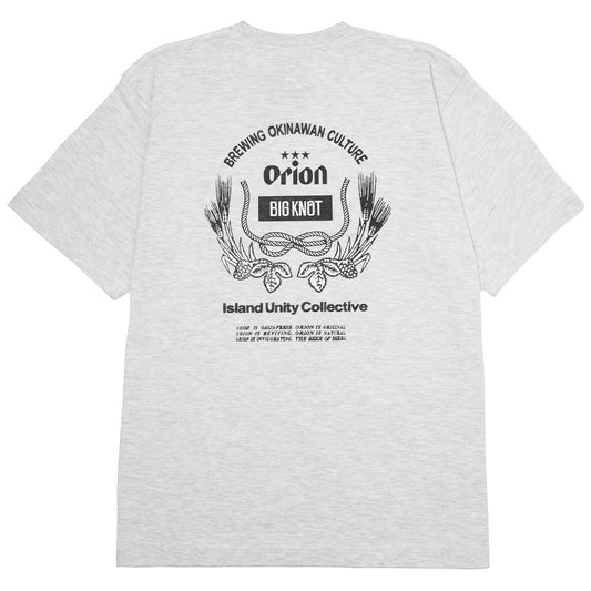 Emblem Tee 【ORION ×Big Knot】（カラー：アッシュグレー）