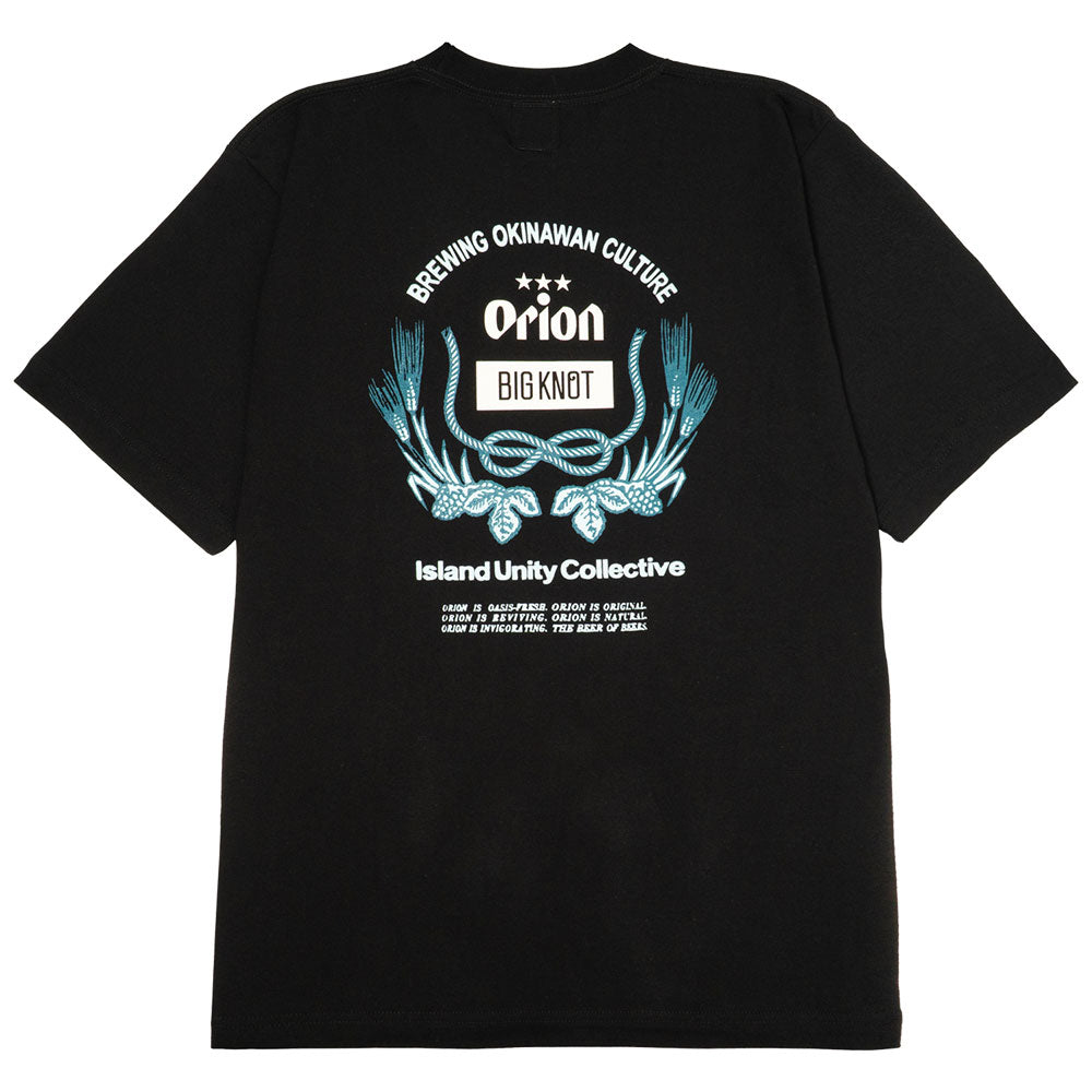 Emblem Tee 【ORION ×Big Knot】（カラー：ブラック）