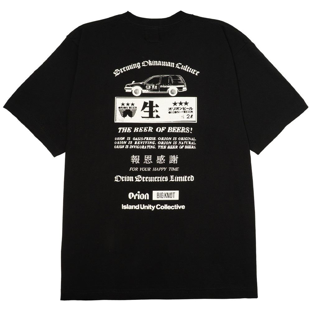 Classic Beer Tee 【ORION ×Big Knot】（カラー：ブラック）