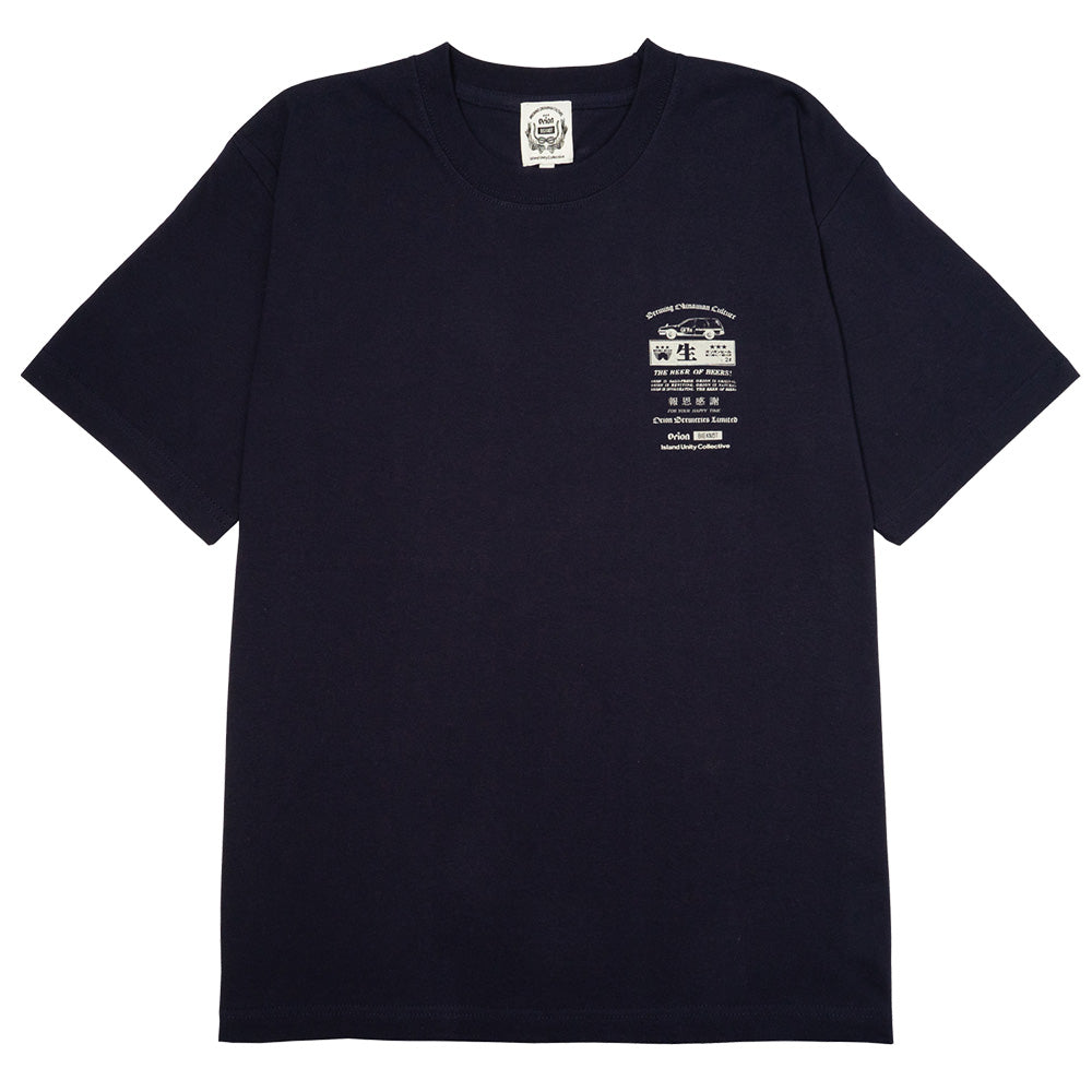 Classic Beer Tee 【ORION ×Big Knot】（カラー：ネイビー）