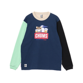 【ORION×CHUMSコラボ25FW】イリオモテヤマネコ カリー！ロングスリーブTシャツ　CRAZY