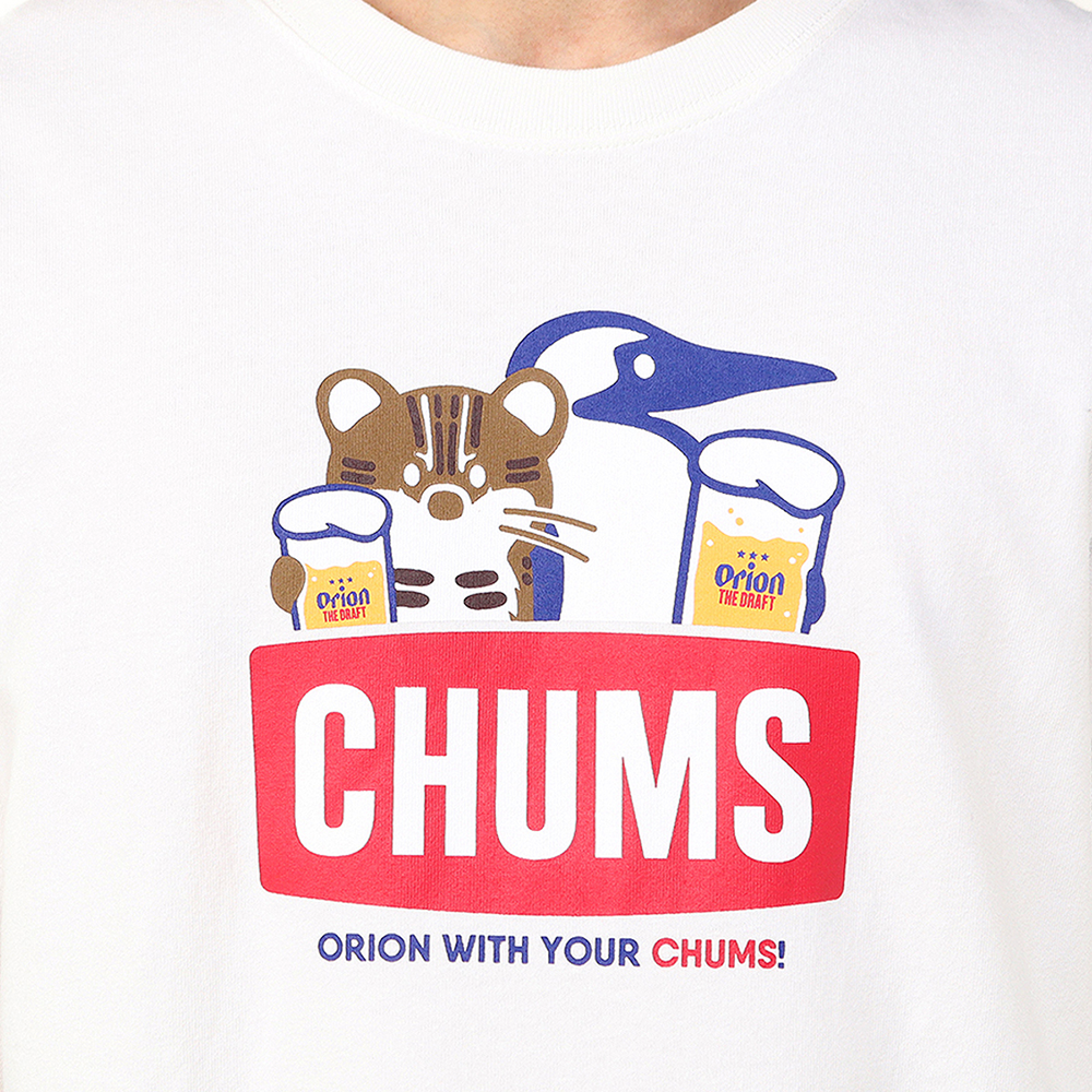 【ORION×CHUMSコラボ25FW】イリオモテヤマネコ カリー！ロングスリーブTシャツ　BLACK