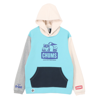 【ORION×CHUMSコラボ25FW】イリオモテヤマネコ カリー！プルオーバーパーカー　CRAZY