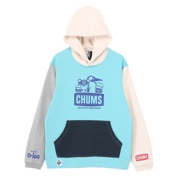 【ORION×CHUMSコラボ25FW】イリオモテヤマネコ カリー！プルオーバーパーカー CRAZY