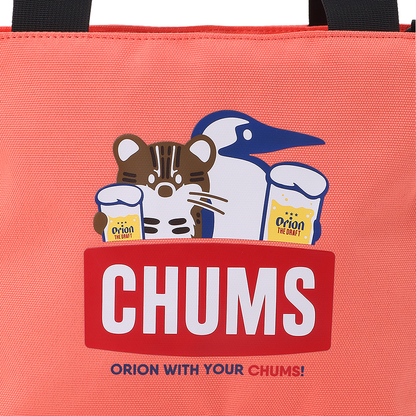 【ORION×CHUMSコラボ25FW】イリオモテヤマネコ カリー！トートバッグ　ORANGE