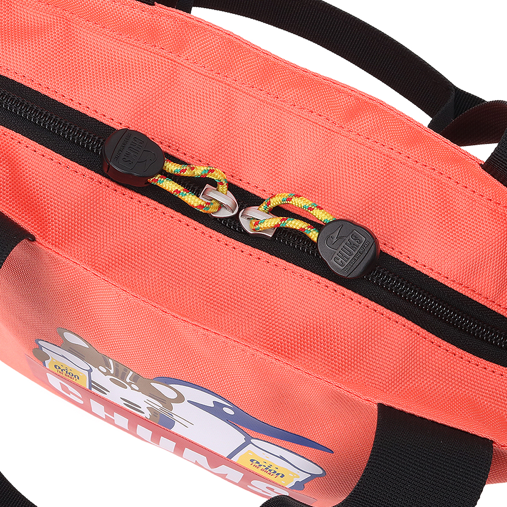 【ORION×CHUMSコラボ25FW】イリオモテヤマネコ カリー！トートバッグ　ORANGE