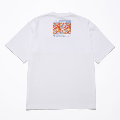 びんがたＴシャツ【紅型作家・知花幸修氏コラボ】 WHITE