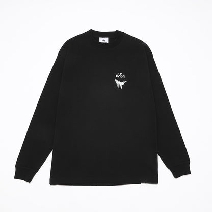 ホエールクルーズロンT 【ORION×NAVY APPAREL】（カラー：ブラック）