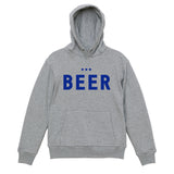 BEERロゴ プルオーバーパーカー　GRAY