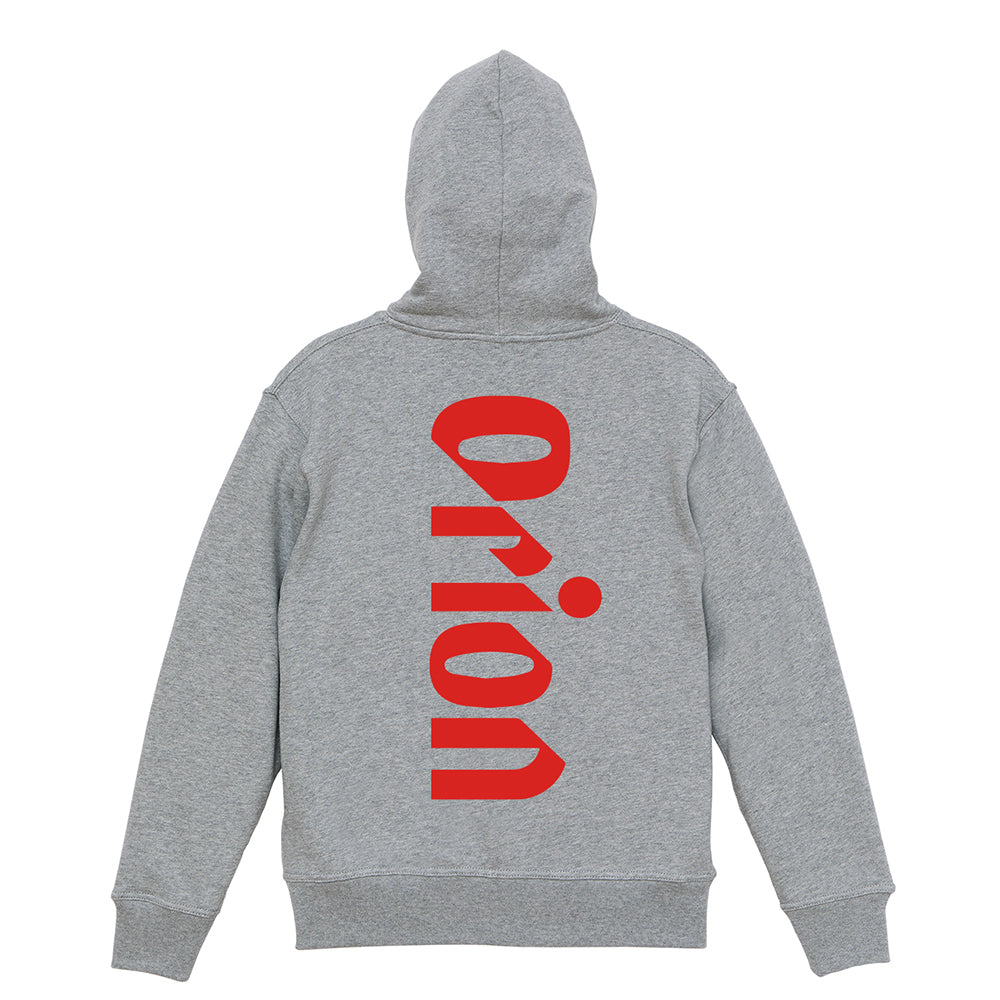 BEERロゴ プルオーバーパーカー　GRAY