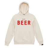 BEERロゴ プルオーバーパーカー　NATURAL