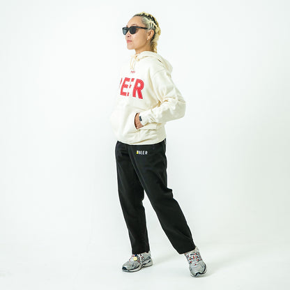 BEERロゴ プルオーバーパーカー　NATURAL