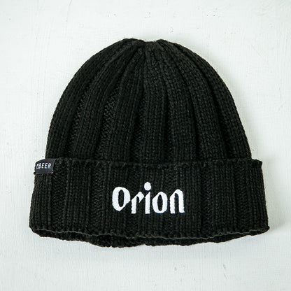 BEER ニットキャップ　BLACK