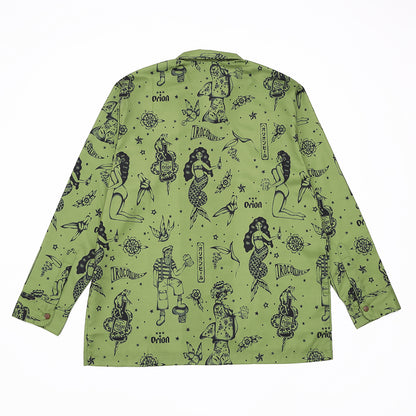 Every嘉例ロングアロハ 【ORION×Irocolife】（カラー：カーキ）