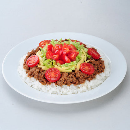 オキハムタコライス（3食入・ホットソース付き）