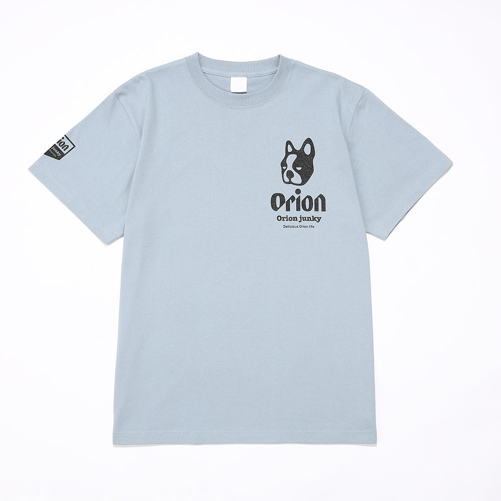 BACKCAN TEE 【JUNKY × ORION】　（カラー：アシッドブルー）