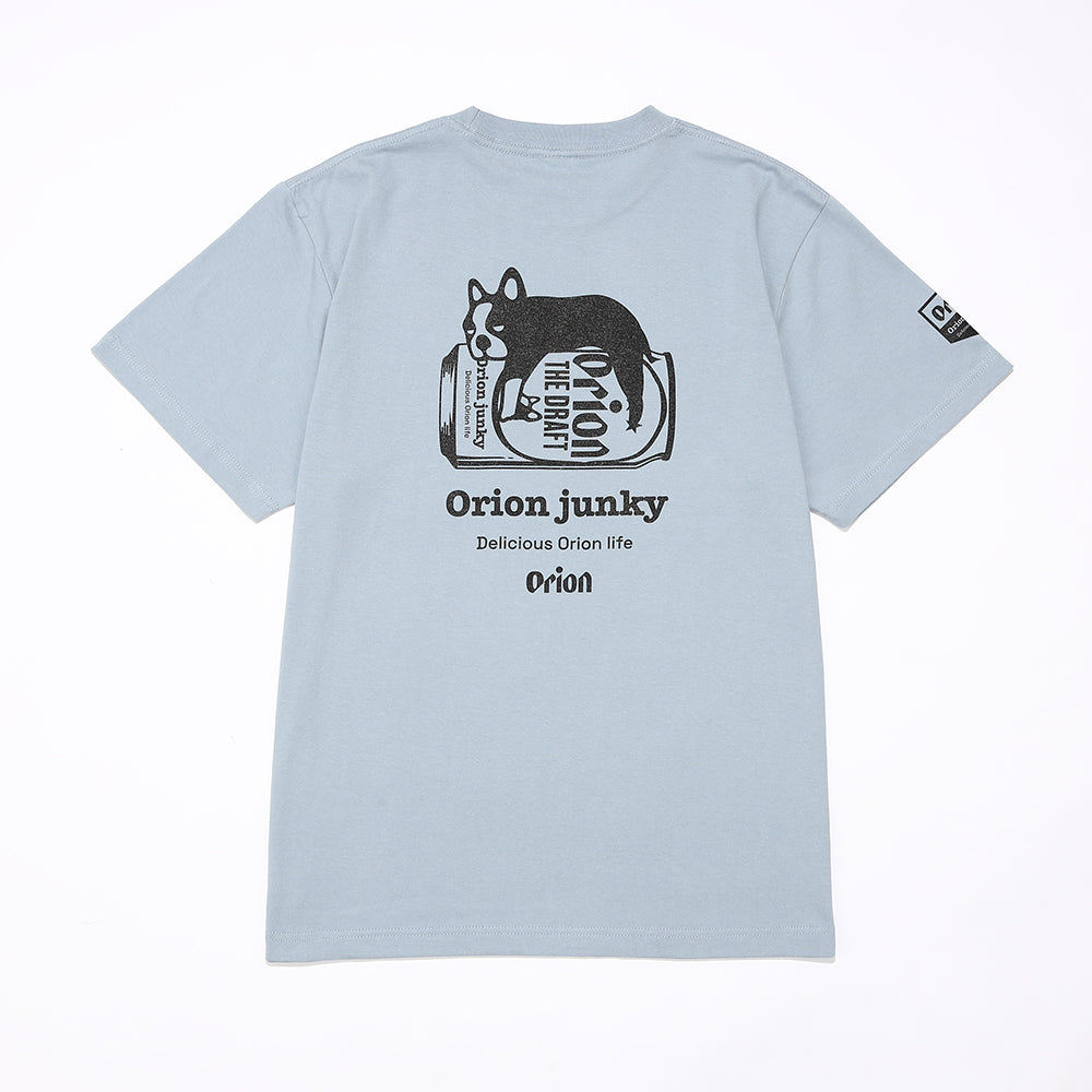 BACKCAN TEE 【JUNKY × ORION】　（カラー：アシッドブルー）