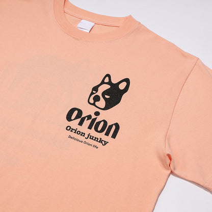 BACKCAN TEE 【JUNKY × ORION】　（カラー：アプリコット）