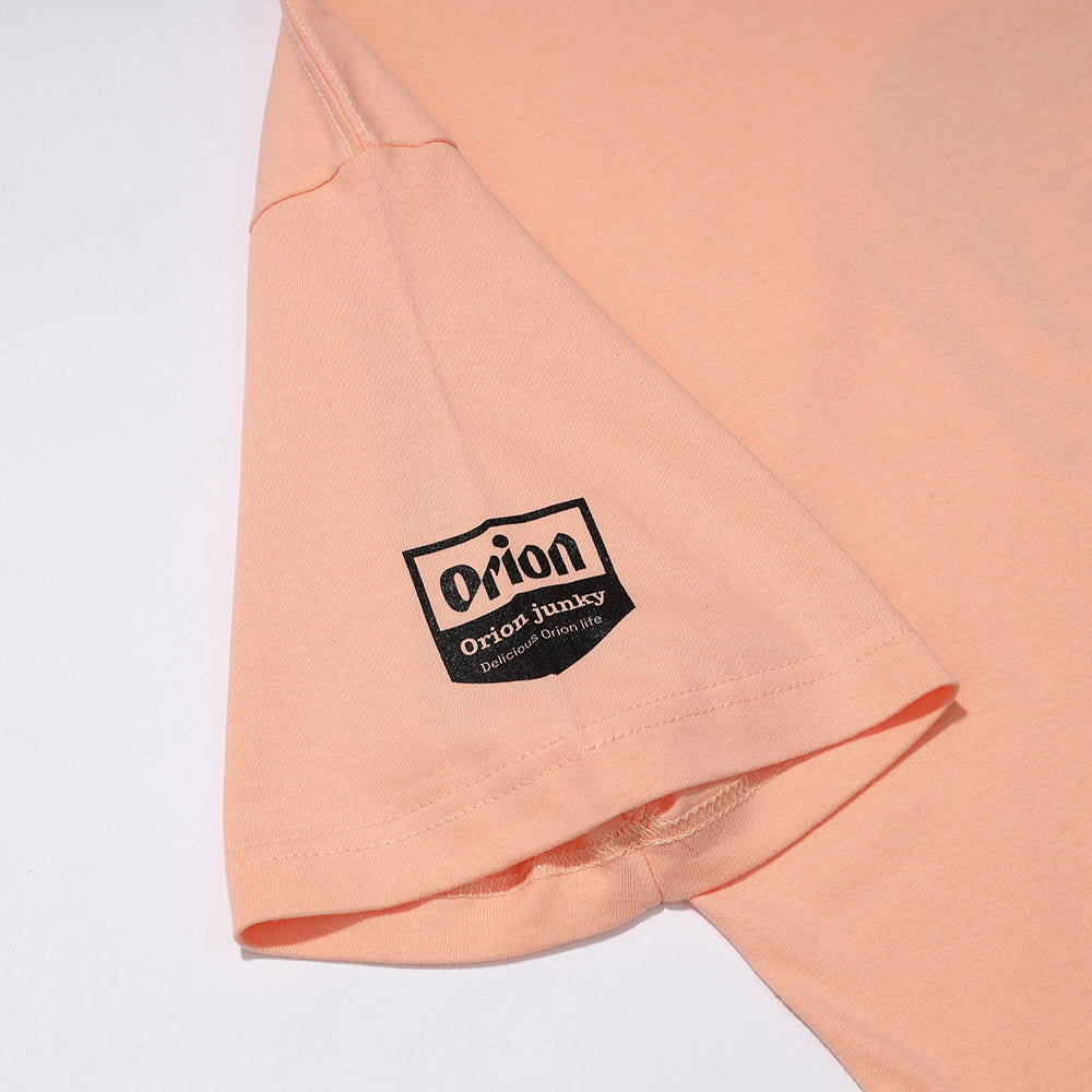 BACKCAN TEE 【JUNKY × ORION】　（カラー：アプリコット）