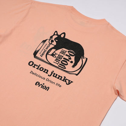 BACKCAN TEE 【JUNKY × ORION】　（カラー：アプリコット）
