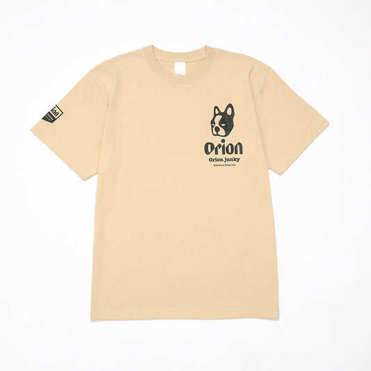 BACKCAN TEE  【JUNKY × ORION】　（カラー：ライトベージュ）