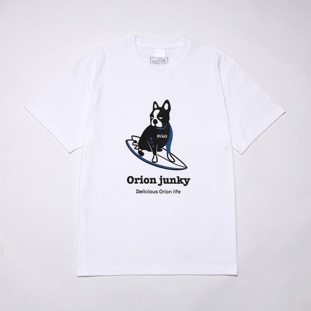 SURF TEE 【JUNKY × ORION】 カラー ホワイト オリオン orion スポーツ