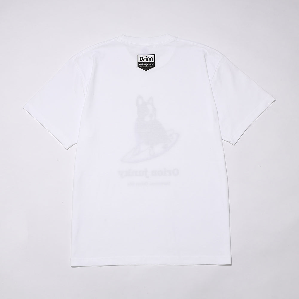 SURF TEE 【JUNKY × ORION】　（カラー：ホワイト）