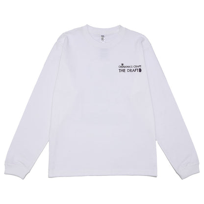 ロングスリーブTシャツ　ジョッキ　カラー：WHITE