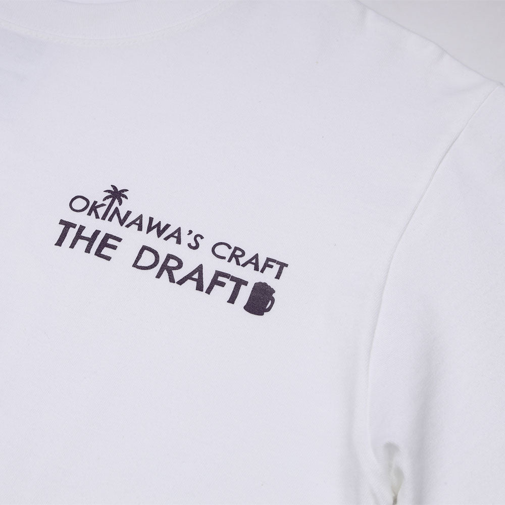 ロングスリーブTシャツ　ジョッキ　カラー：WHITE