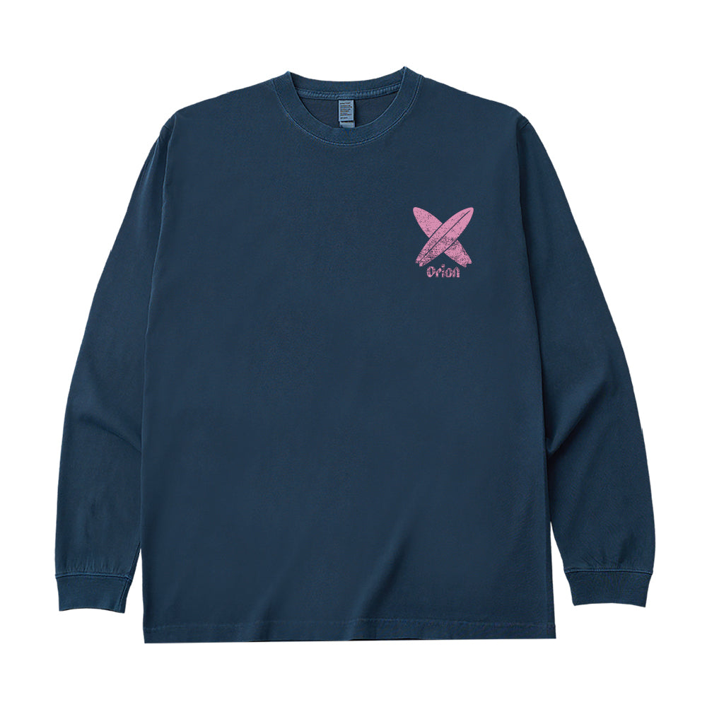ロングスリーブTシャツ GREAT BEER カラー ネイビー NAVY オリオン