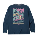 ロングスリーブTシャツ　GREAT BEER　カラー：NAVY
