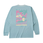 ロングスリーブTシャツ　GREAT BEER　カラー：SAXE