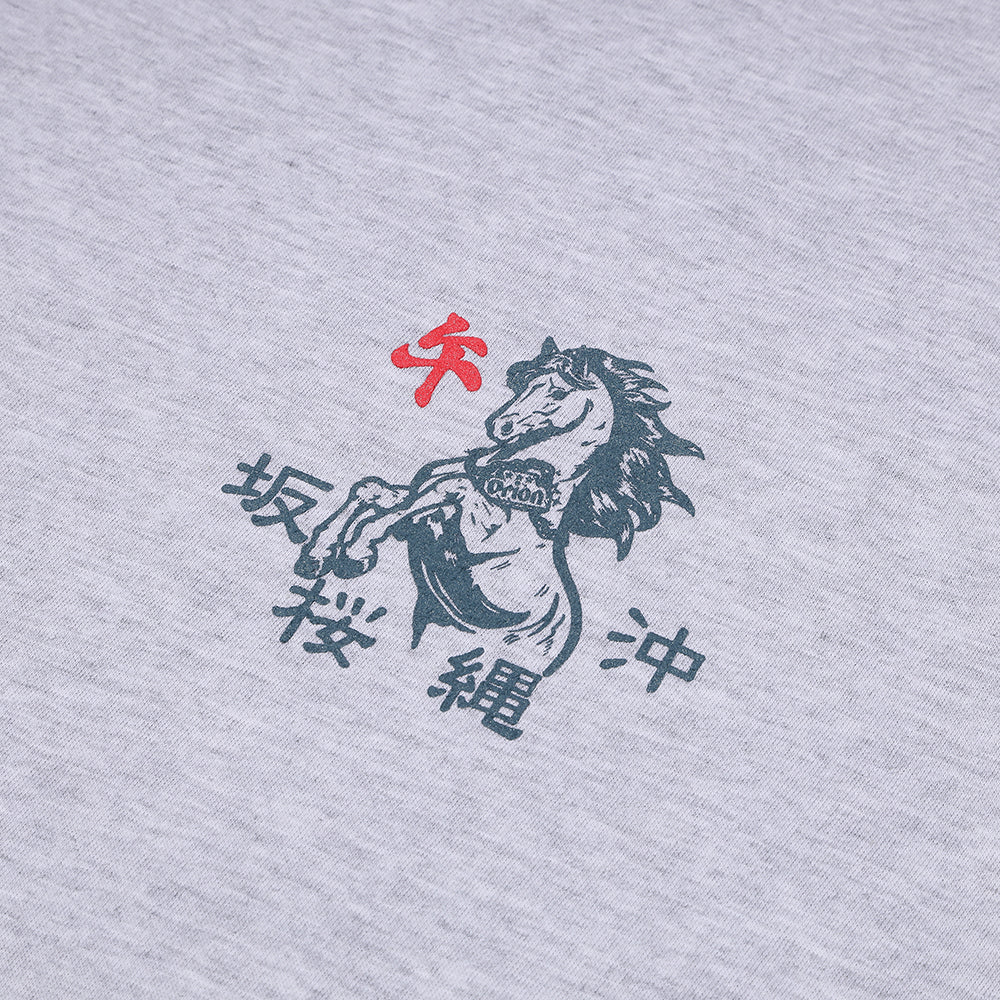 【ORION×OLDENTIMES 26初売り】那覇桜坂ロングスリーブTシャツ　アッシュ