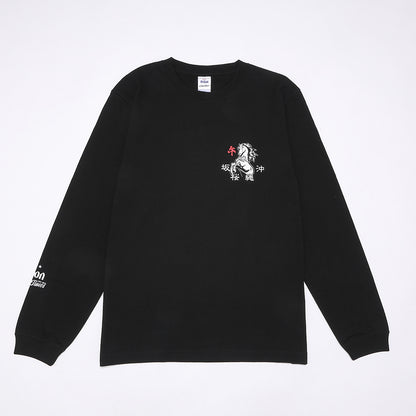 【ORION×OLDENTIMES 26初売り】那覇桜坂ロングスリーブTシャツ　ブラック