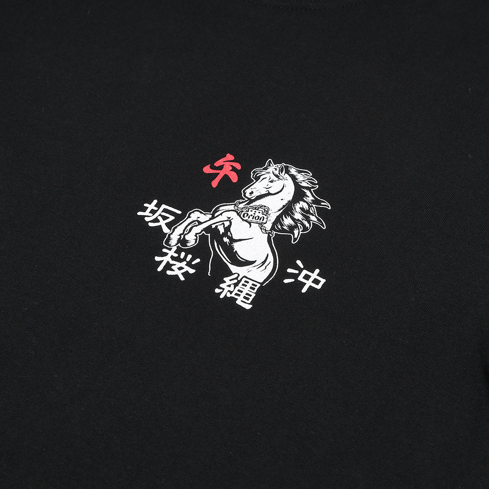 【ORION×OLDENTIMES 26初売り】那覇桜坂ロングスリーブTシャツ　ブラック