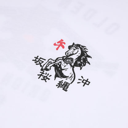 【ORION×OLDENTIMES 26初売り】那覇桜坂ロングスリーブTシャツ　ホワイト