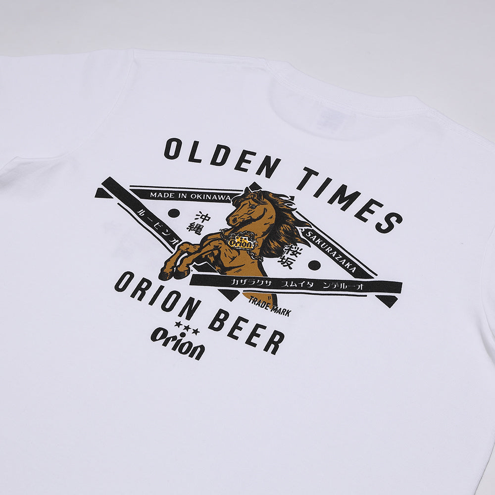 ORION×OLDENTIMES 26初売り】那覇桜坂 ロングスリーブTシャツ ホワイト