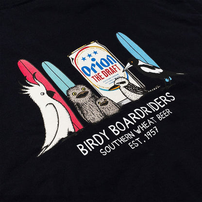 【ORION×JONAS】BIRDY BOARDRIDERS TEE　（カラー：ネイビー）