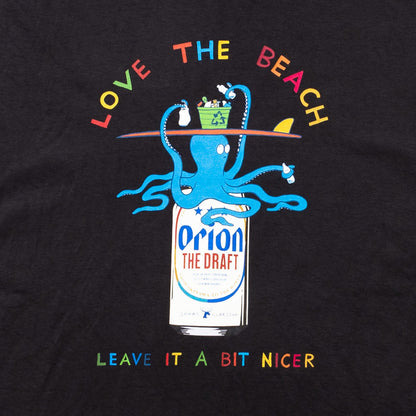 【ORION×JONAS】Love The Beach TEE（カラー：チャコール）