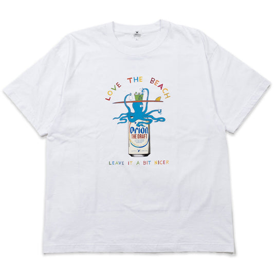 【ORION×JONAS】Love The Beach TEE（カラー：ホワイト）