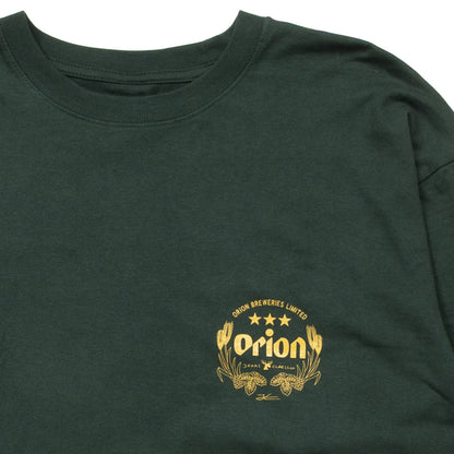 【ORION×JONAS】Bear L/S TEE（カラー：ダークグリーン）